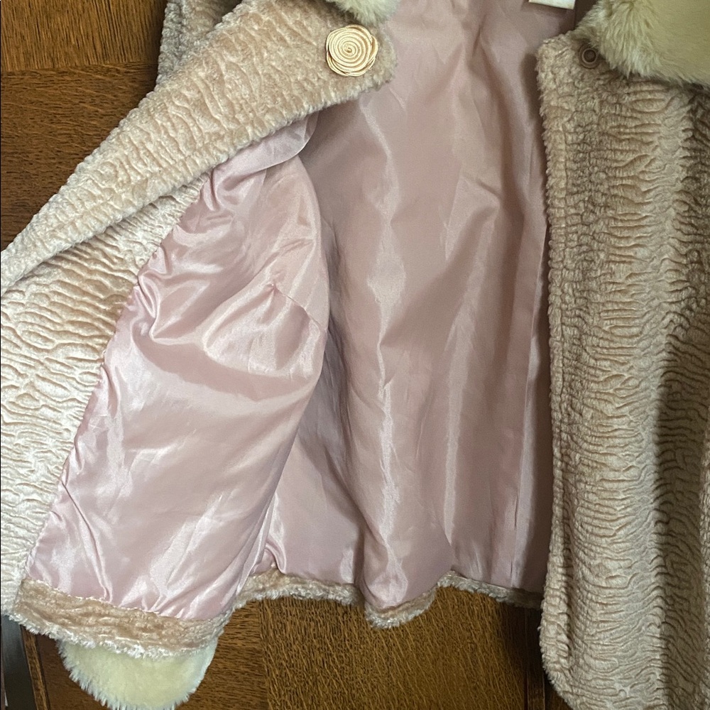vintage newport news cropped faux fur coat - Picture 4 of 4